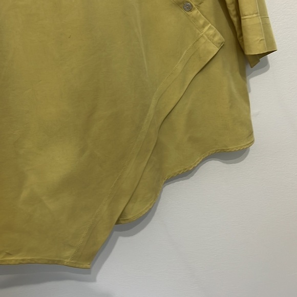 Soft Surroundings asymmet.crossover wrap button closure adjustable sleeves. XL - Picture 7 of 9